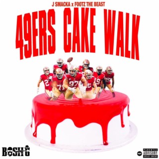 49ers Cake Walk