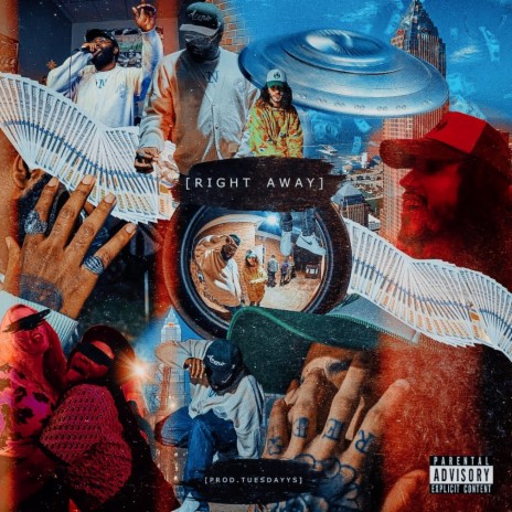 Right Away ft. Tmeupteddy | Boomplay Music