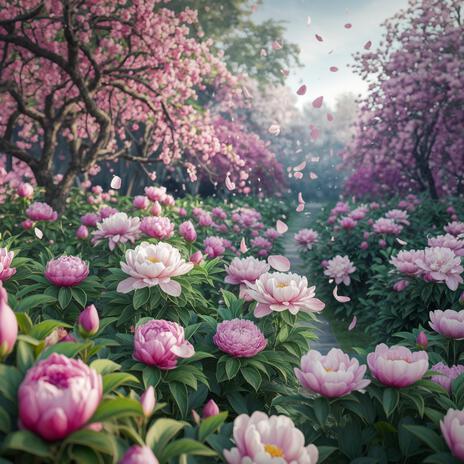 Gentle Breeze Caressing Flowering Branches