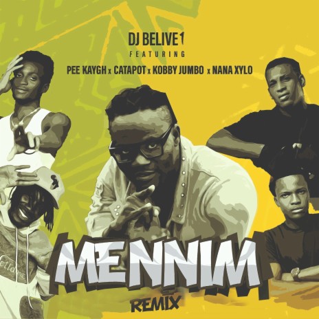 Mennim (Remix) ft. Pee kayGh, Catapot, Kobby Jumbo & Nana Xylo | Boomplay Music