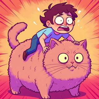 Oops, I Sat on a Cat