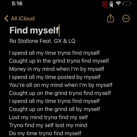 Find Myself ft. Gx & LQ | Boomplay Music