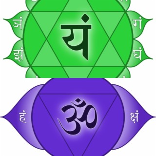 Ajna Third Eye and Anahata Heart Chakra Healing Meditation Crystal Singing Bowls