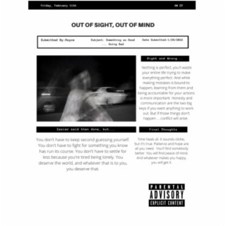 out of sight, out of mind (EP)