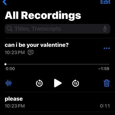 can i be your valentine? (please) | Boomplay Music