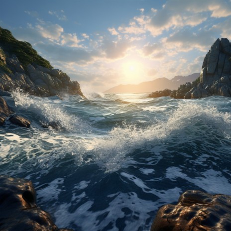 Serene Sea's Meditative Echo ft. Sounds of The Ocean & Novo Talos | Boomplay Music
