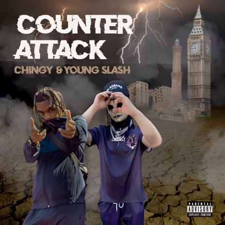 Counter Attack ft. Young Slash | Boomplay Music