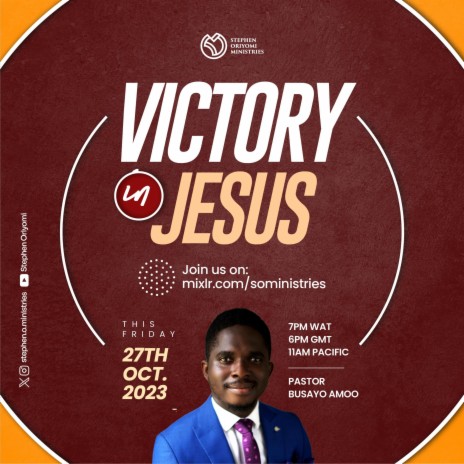 Victory in Jesus I