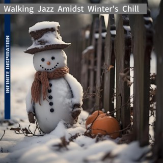Walking Jazz Amidst Winter's Chill