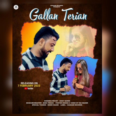 Gallan Terian | Boomplay Music
