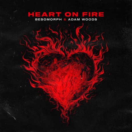 Heart On Fire ft. Adam Woods | Boomplay Music