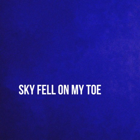 sky fell on my toe