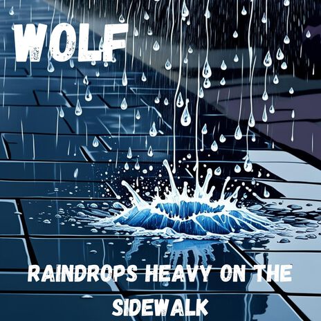 Raindrops Heavy On The Sidewalk | Boomplay Music