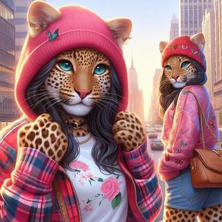 Cute Urban Leopards