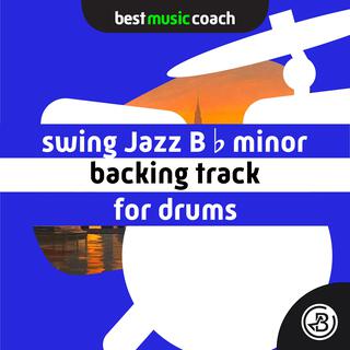 Swing Jazz Bb Minor Backing Track for Drums