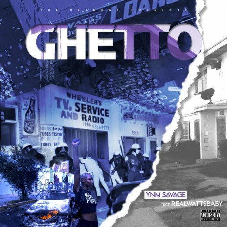 Ghetto ft. RealWattsBaby | Boomplay Music