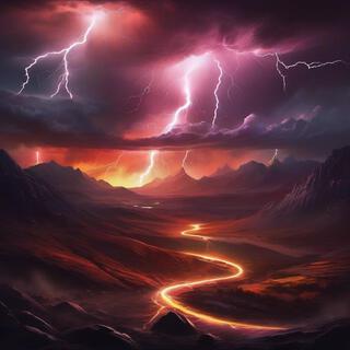 Lightning storm