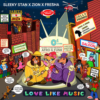 Love like music ft. Fresha & Zion Neveah lyrics | Boomplay Music