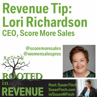 Revenue Tip from Lori Richardson - You are sitting on gold.