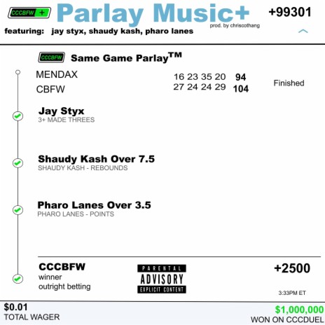 Parlay Music ft. Shaudy Kash & Pharolanes | Boomplay Music