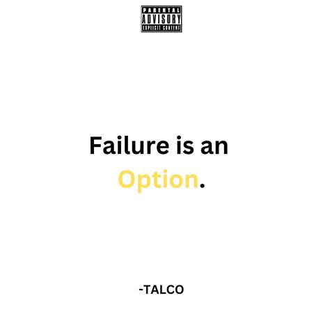 Failure is an Option | Boomplay Music