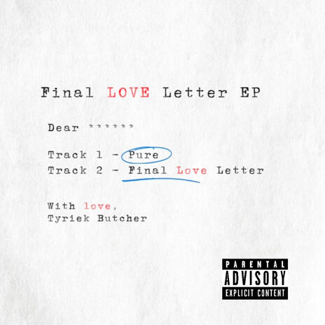 Final Love Letter | Boomplay Music