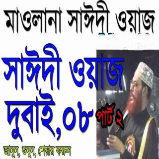 দুবাই ওয়াজ সাঈদী - ২য় পর্ব । Dubai Waz Sayedee - Part 02 । Dubai Waz 2008 । Sayedee । Bangla Waz