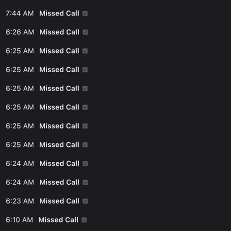 Missed Calls | Boomplay Music