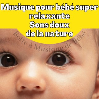 Musique pour bébé super relaxante, Sons doux de la nature