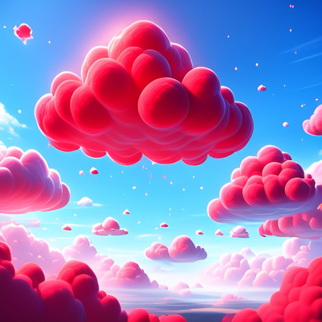 Red Clouds, Blue Skies