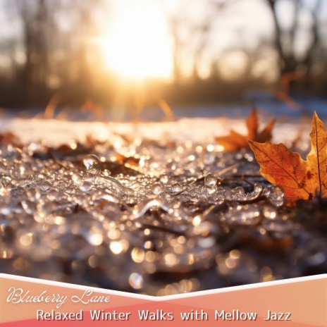 Footprints in Wintry Leaves