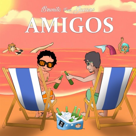 AMIGOS ft. JACASVI | Boomplay Music