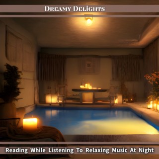 Reading While Listening To Relaxing Music At Night