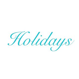 Holidays (Radio Edit)