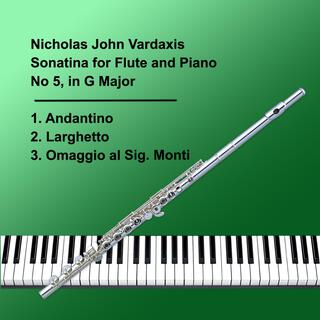 Vardaxis: Sonatina for Flute and Piano No 5, in G Major