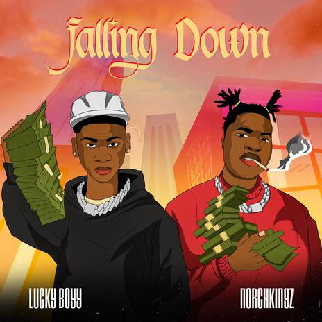 Falling Down ft. Norchkingz | Boomplay Music