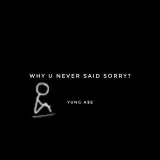 Why you never said sorry