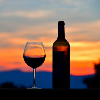 Wine At Sunset