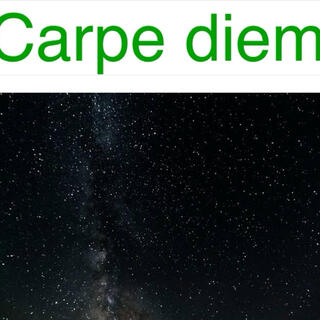 Carpe diem