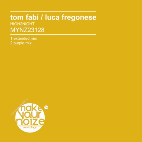 High2Night (Purple Mix) ft. Luca Fregonese | Boomplay Music