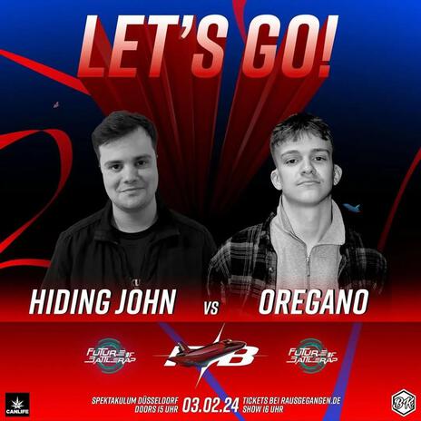 1. Runde Organo vs. Hiding John