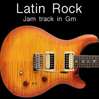 Latin Rock Jam track in Gm