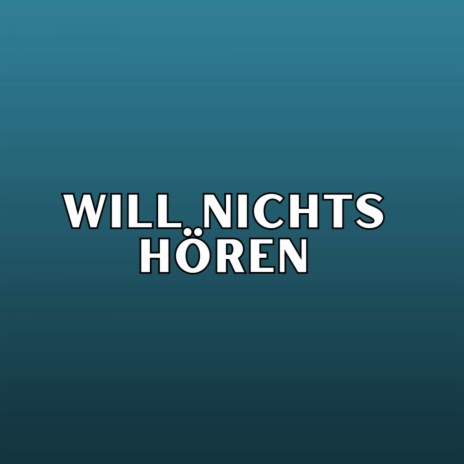 Will nichts hören (Pastiche/Remix/Mashup) | Boomplay Music