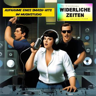 Aufnahme eines Smash-Hits im Musikstudio (80s-Revival Version)