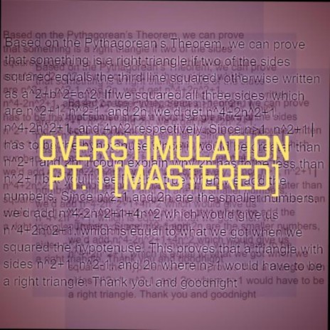 Overstimulation, Pt. 1 | Boomplay Music