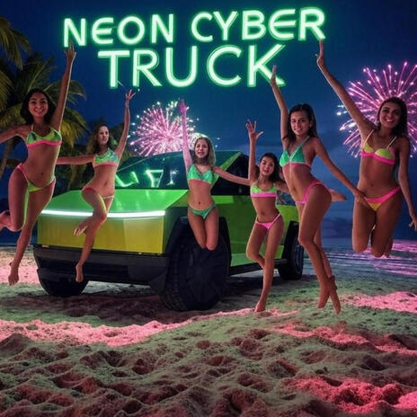 Neon Cybertruck | Boomplay Music