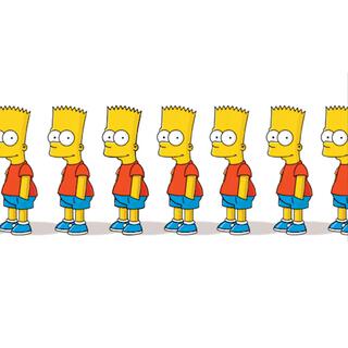 Bart simpson bouncing