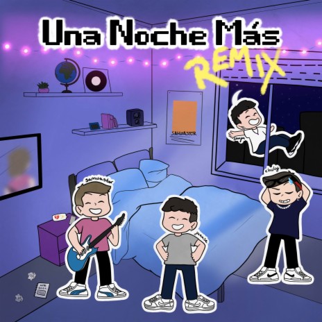 Una Noche Más (Remix) ft. Sanju, Juanse & Chuly | Boomplay Music