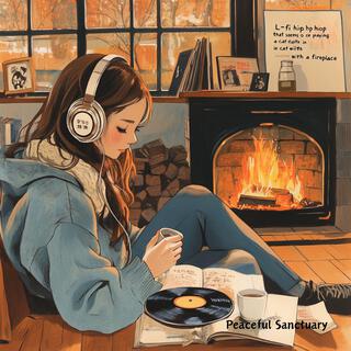 Lo-fi hip hop that seems to be playing in a cafe with a fireplace 2