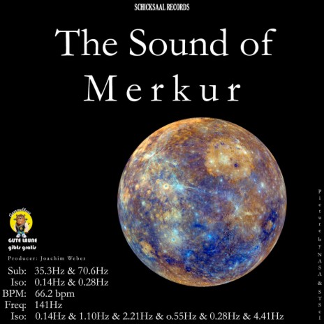 The Sound of Merkur (Sonifications) (Long Version)